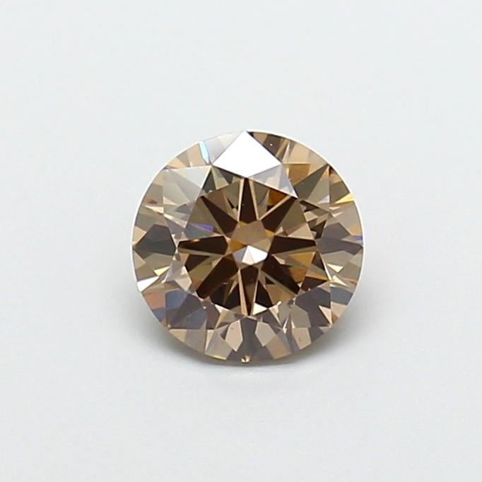 1.00 Ct. Fancy Light  Brown Round Lab Grown Diamond