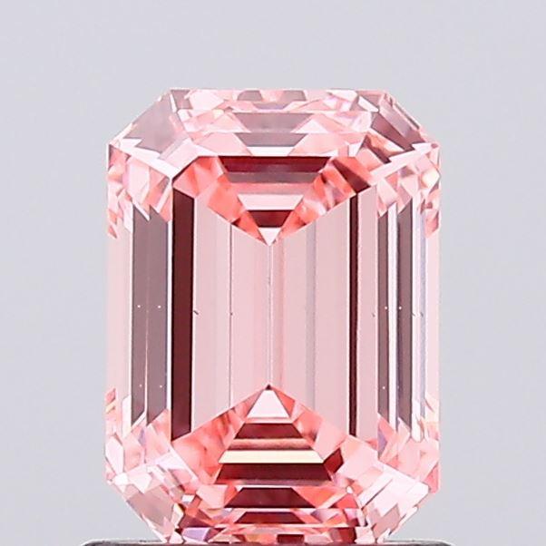 1.05 Ct. Fancy Vivid Pink Emerald Lab Grown Diamond
