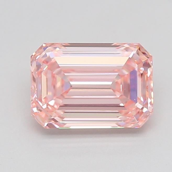 1.01 Ct. Fancy Intense  Pink Emerald Lab Grown Diamond