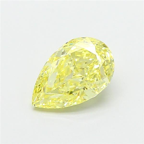 1.04 Ct. Fancy Intense Yellow Pear Lab Grown Diamond