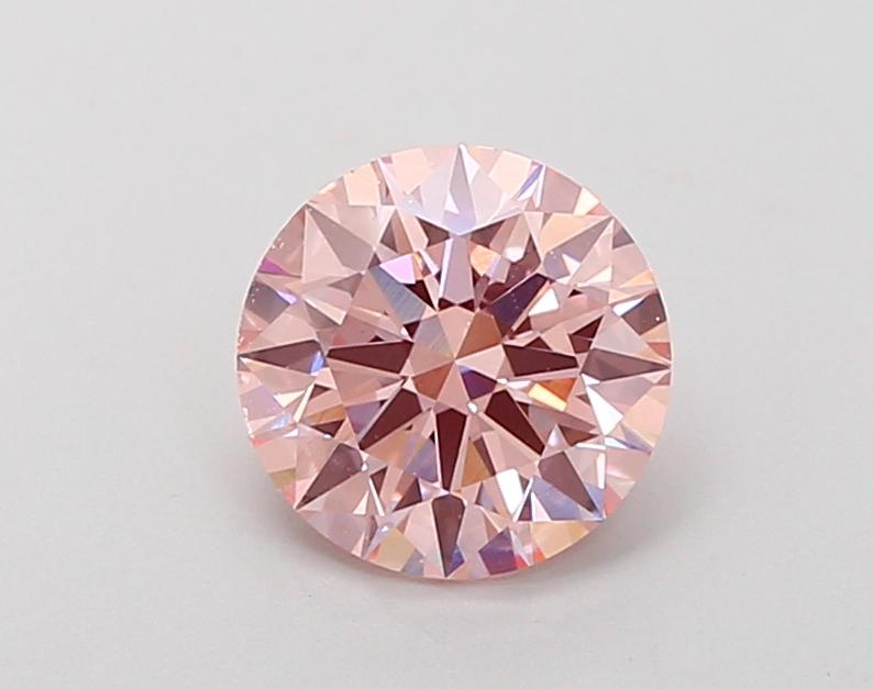 1.54 Ct. Fancy Intense Pink Round Lab Grown Diamond