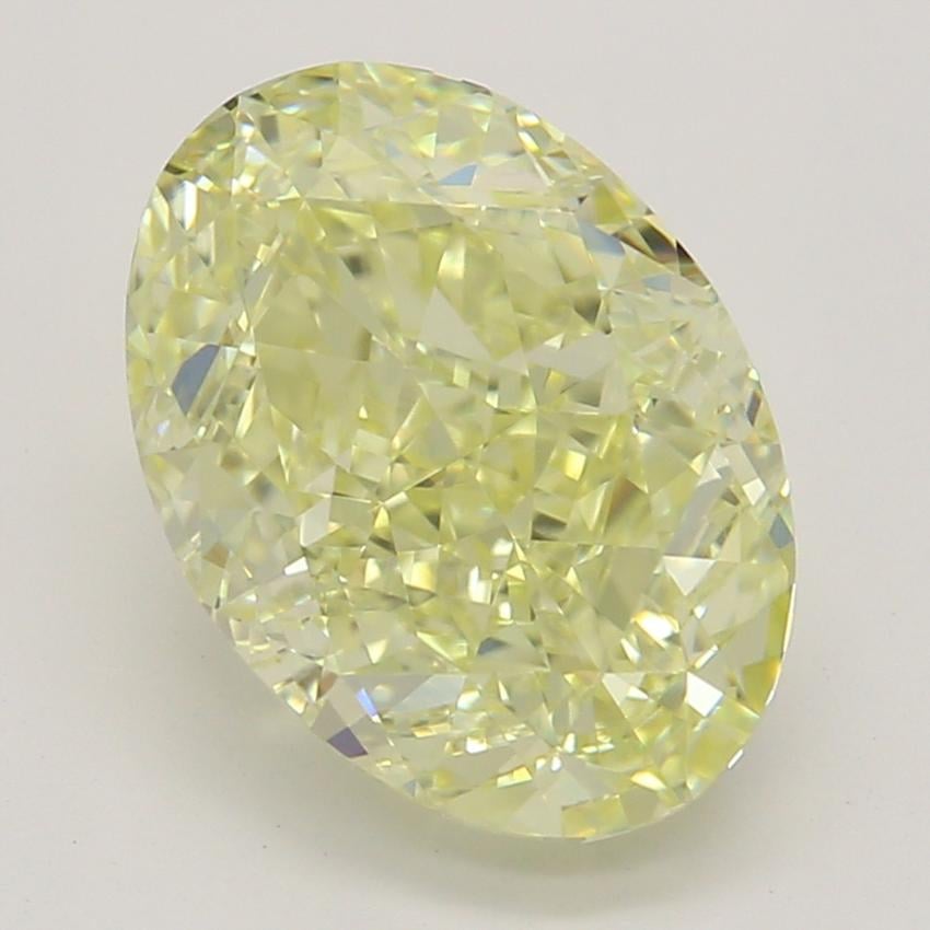 2.01 Ct. Fancy Yellow Oval Diamond