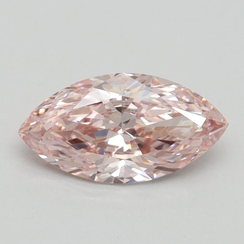 0.73 Ct. Fancy Intense Pink Marquise Lab Grown Diamond