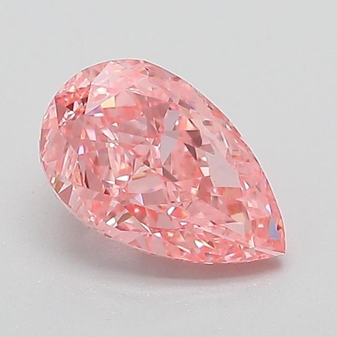1.03 Ct. Fancy Vivid Pink Pear Lab Grown Diamond