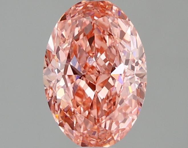 1.20 Ct. Fancy Vivid Pink Oval Lab Grown Diamond