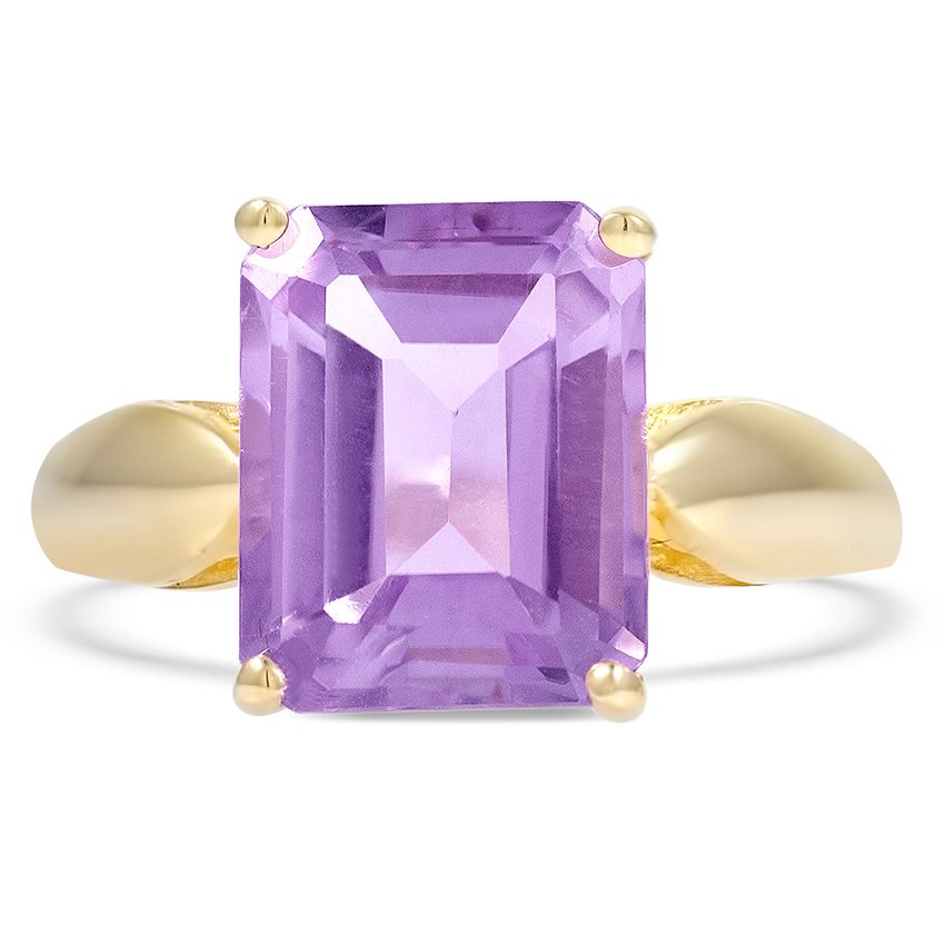 Retro Amethyst Cocktail Ring