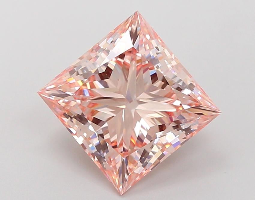 4.02 Ct. Fancy Pink Princess Lab Grown Diamond