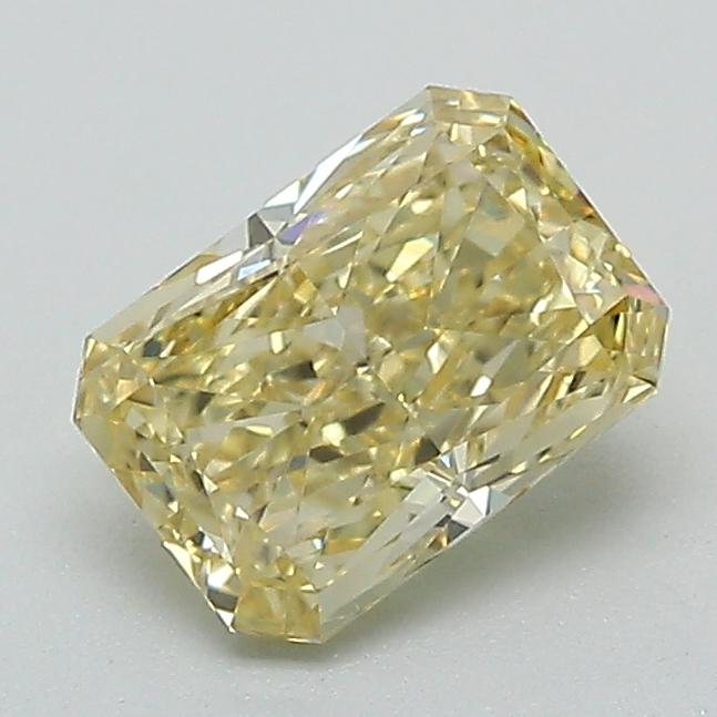 1.08 Ct. Fancy Intense  Yellow Radiant Lab Grown Diamond