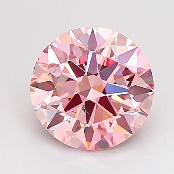 1.13 Ct. Fancy Pink Round Lab Grown Diamond