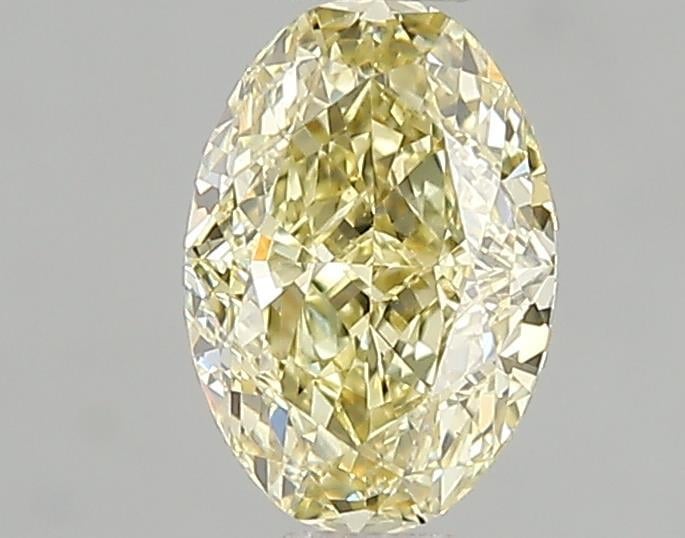 1.05 Ct. Fancy Intense Yellow Oval Lab Grown Diamond
