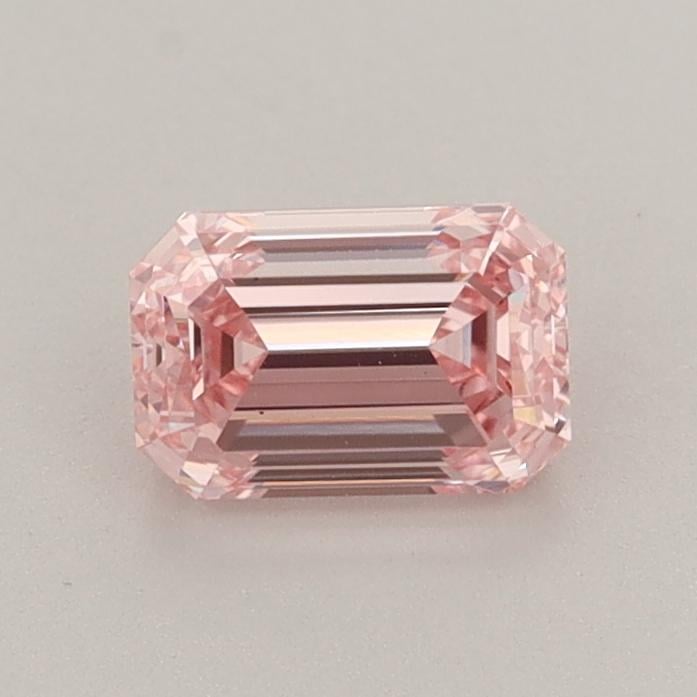 0.76 Ct. Fancy Intense  Pink Emerald Lab Grown Diamond