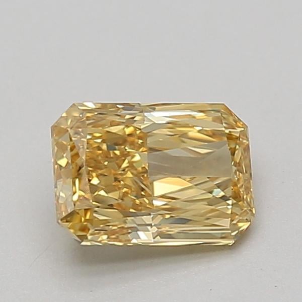 1.07 Ct. Fancy Vivid Yellow Radiant Lab Grown Diamond