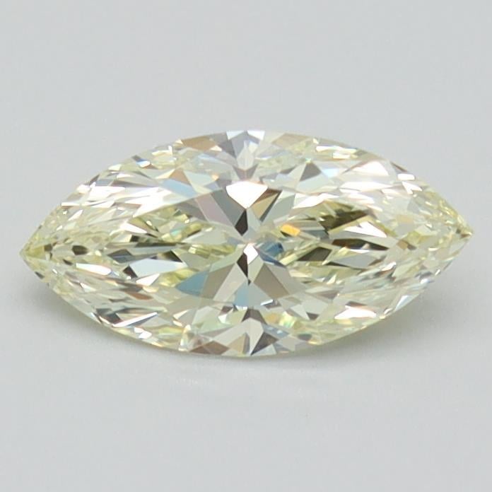 0.70 Ct. Fancy Light Yellow Marquise Lab Grown Diamond