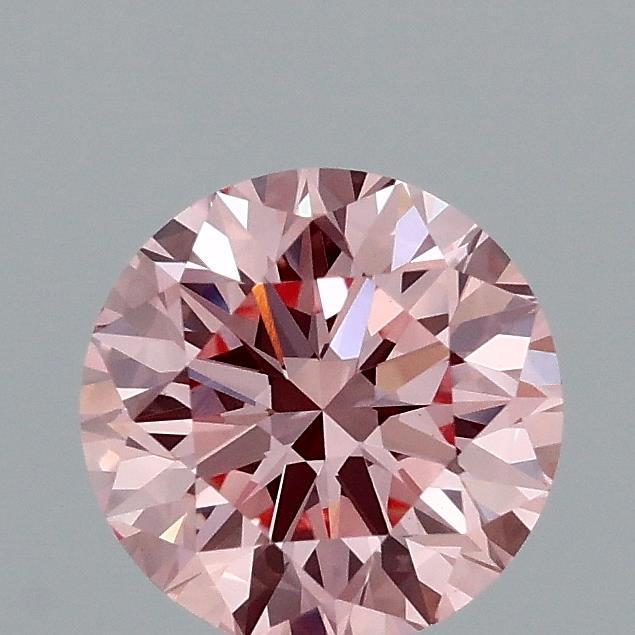 1.13 Ct. Fancy Vivid Pink Round Lab Grown Diamond