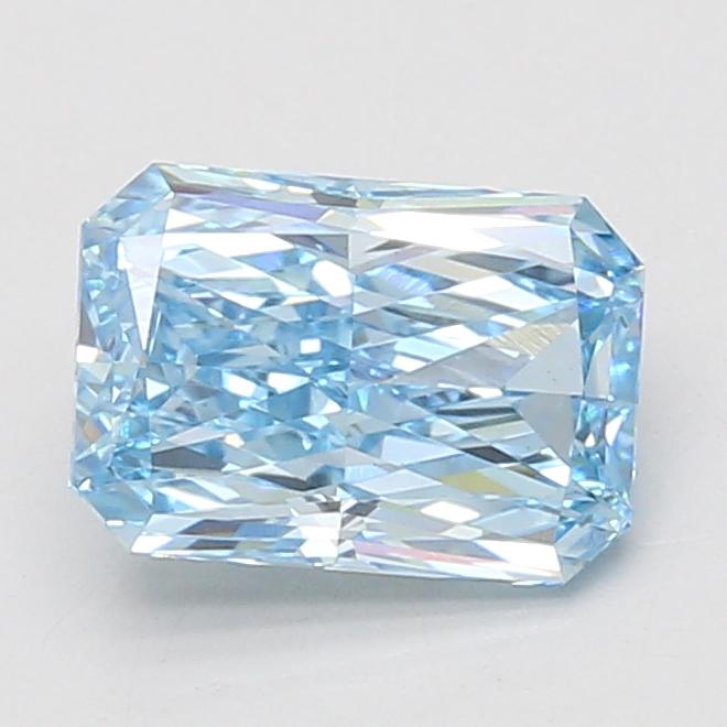 2.05 Ct. Fancy Vivid Blue Radiant Lab Grown Diamond