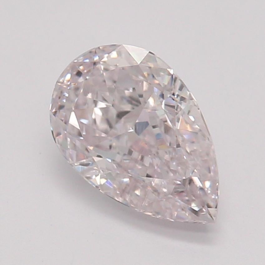 0.51 Ct. Light Pink Pear Diamond