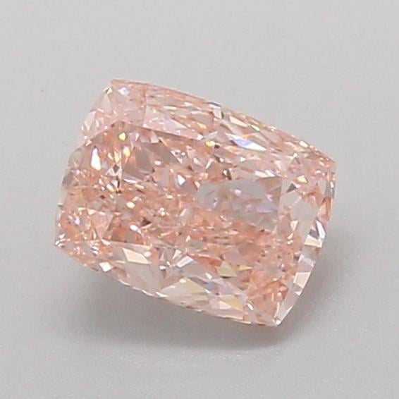 0.98 Ct. Fancy Vivid Pink Cushion Lab Grown Diamond
