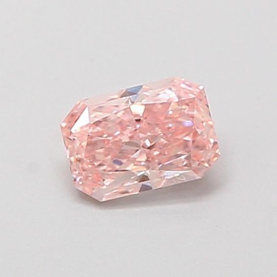0.43 Ct. Fancy Intense  Pink Radiant Lab Grown Diamond
