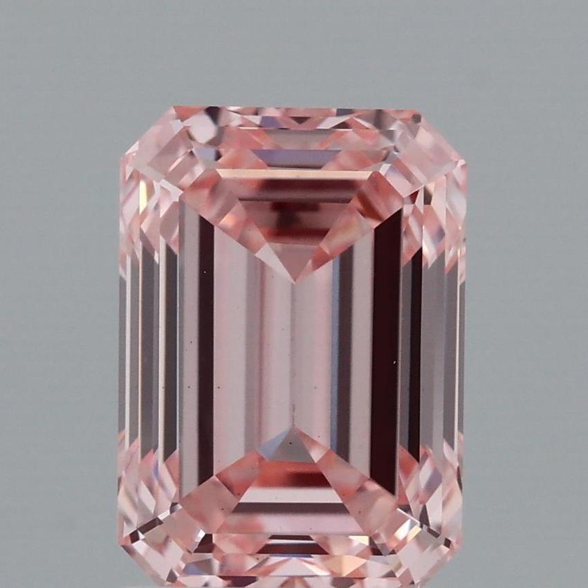 2.19 Ct. Fancy Intense Pink Emerald Lab Grown Diamond
