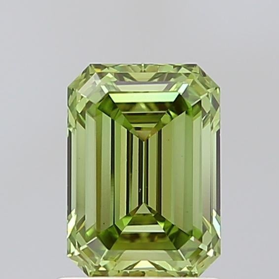 1.51 Ct. Fancy Vivid Green Emerald Lab Grown Diamond