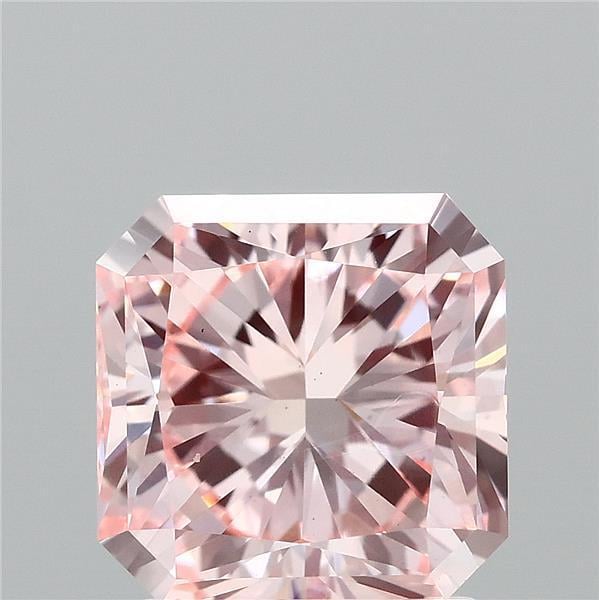 1.91 Ct. Fancy Intense Pink Radiant Lab Grown Diamond
