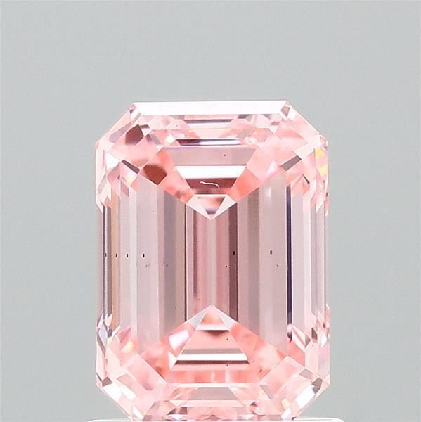 1.35 Ct. Fancy Vivid Pink Emerald Lab Grown Diamond