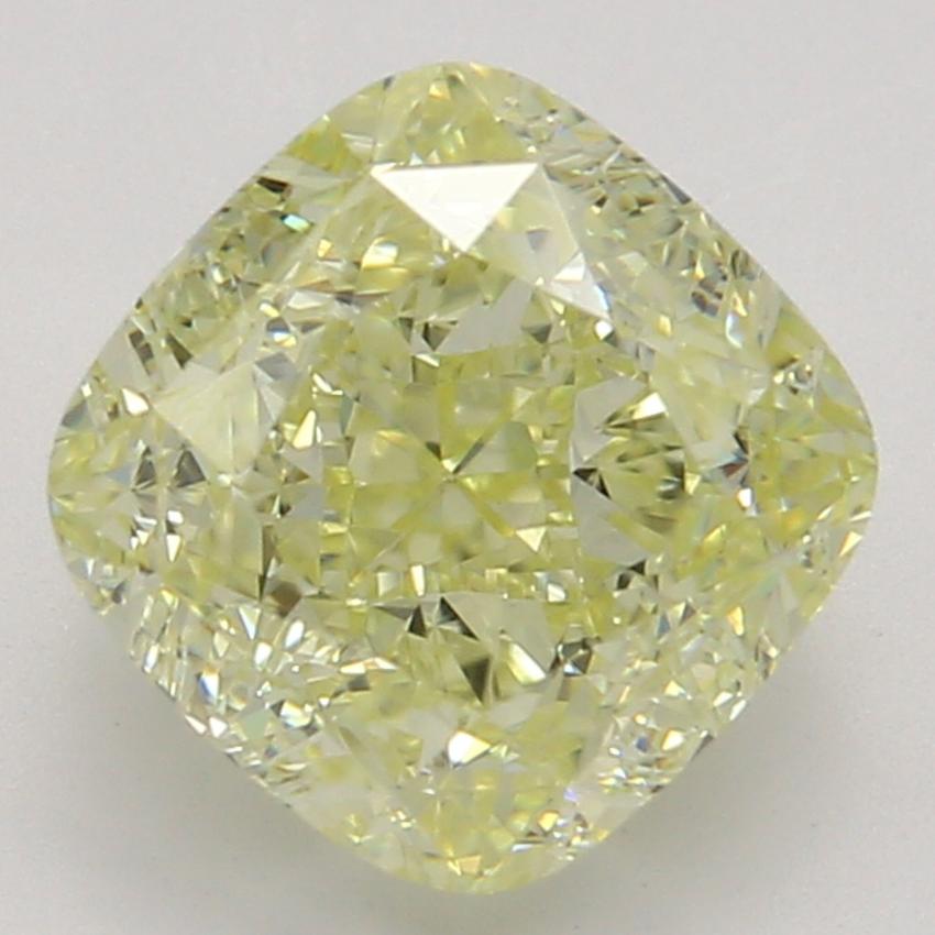 1.22 Ct. Fancy Light Yellow Cushion Diamond