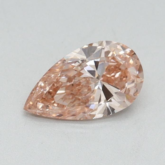 0.32 Ct. Fancy Intense Pink Pear Lab Grown Diamond