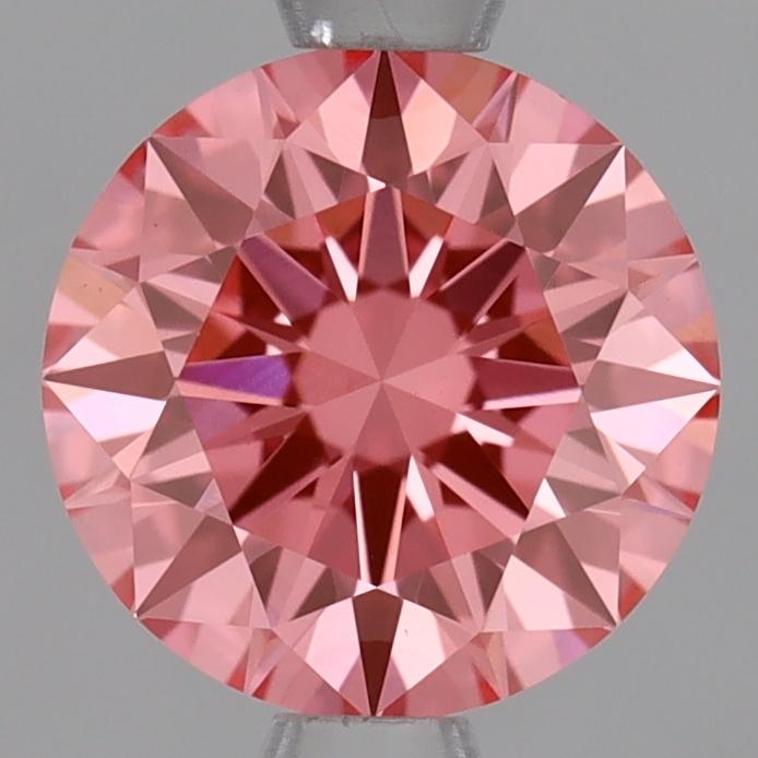 1.02 Ct. Fancy Vivid Pink Round Lab Grown Diamond