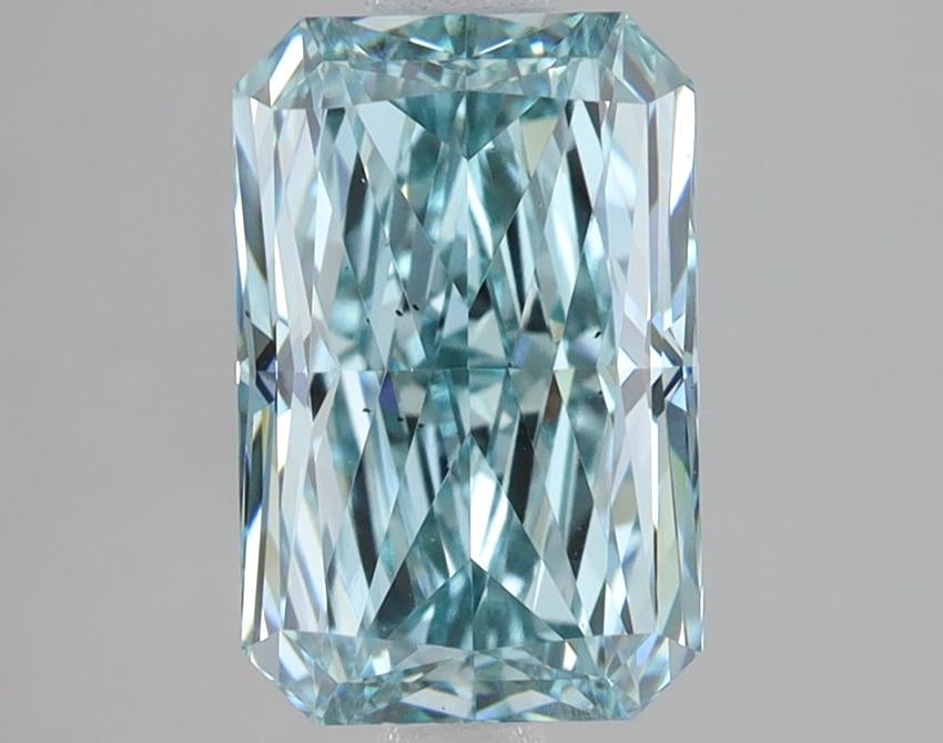 2.10 Ct. Fancy Intense Green Radiant Lab Grown Diamond