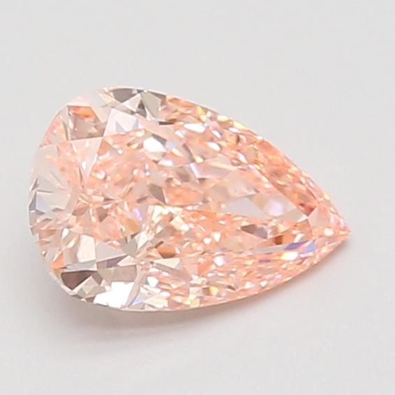 1.09 Ct. Fancy Vivid Pink Pear Lab Grown Diamond