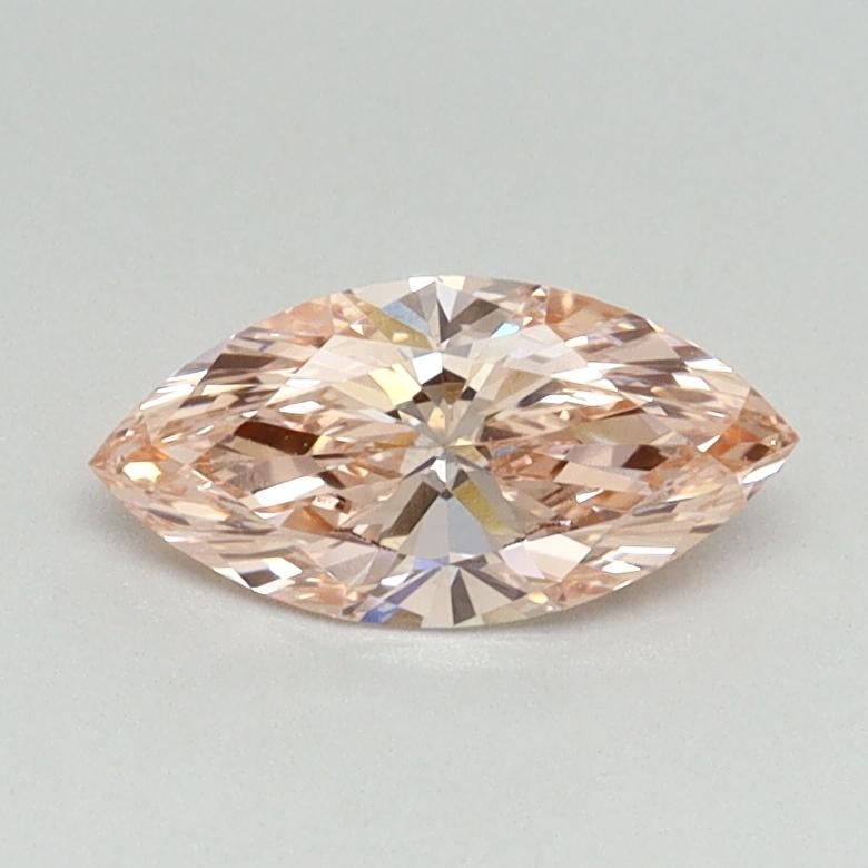 0.54 Ct. Fancy Intense Pink Marquise Lab Grown Diamond