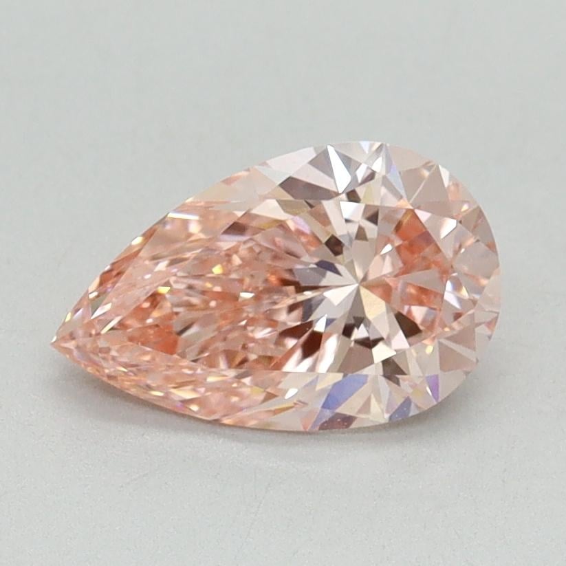 1.02 Ct. Fancy Vivid Pink Pear Lab Grown Diamond