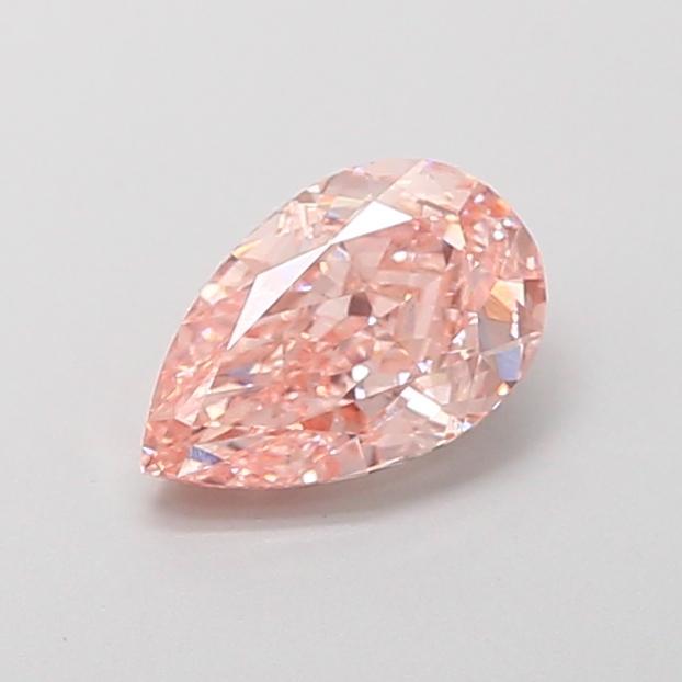 0.98 Ct. Fancy Vivid Pink Pear Lab Grown Diamond