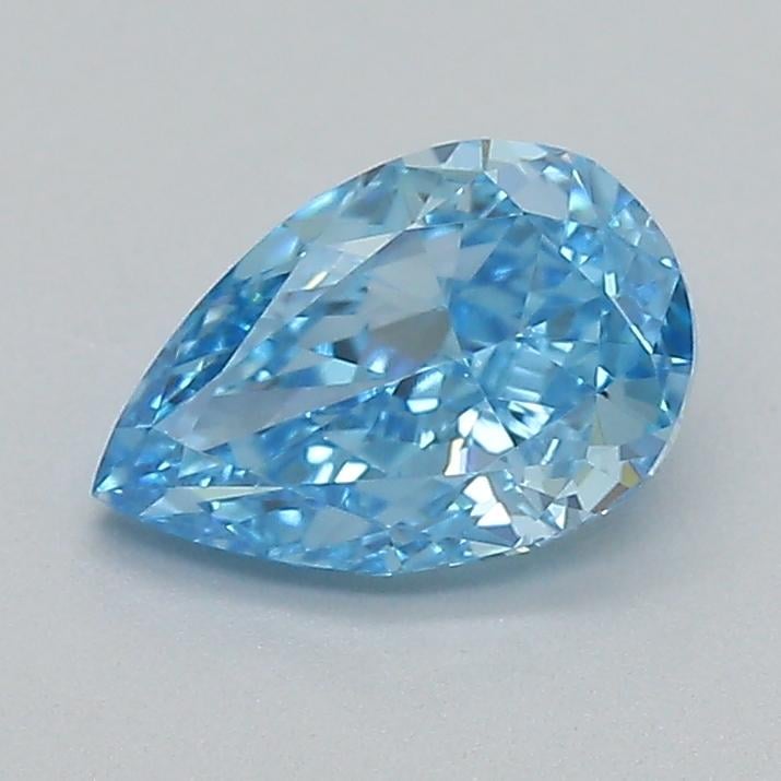 0.51 Ct. Fancy Blue Pear Lab Grown Diamond