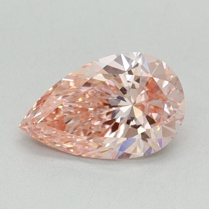 1.02 Ct. Fancy Vivid Pink Pear Lab Grown Diamond