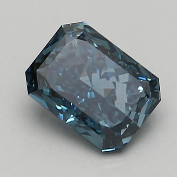 0.67 Ct. Fancy Deep Blue Radiant Lab Grown Diamond