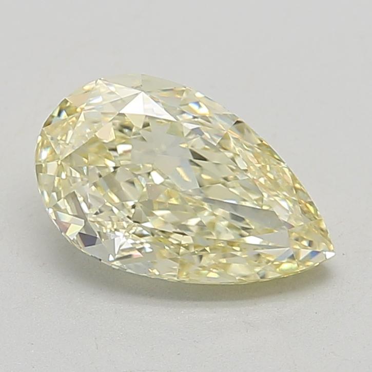 2.28 Ct. Fancy Yellow Pear Lab Grown Diamond