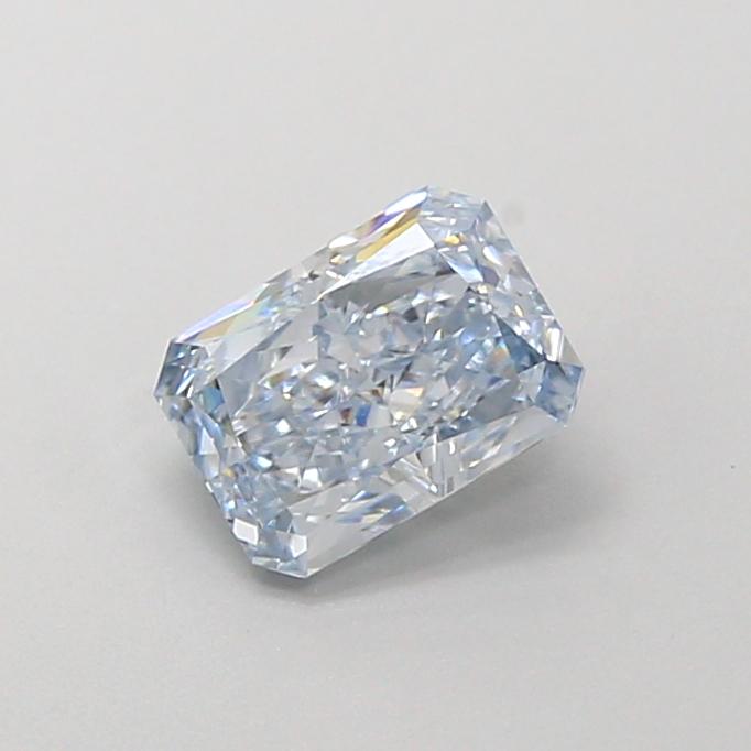 1.00 Ct. Fancy Blue Radiant Lab Grown Diamond