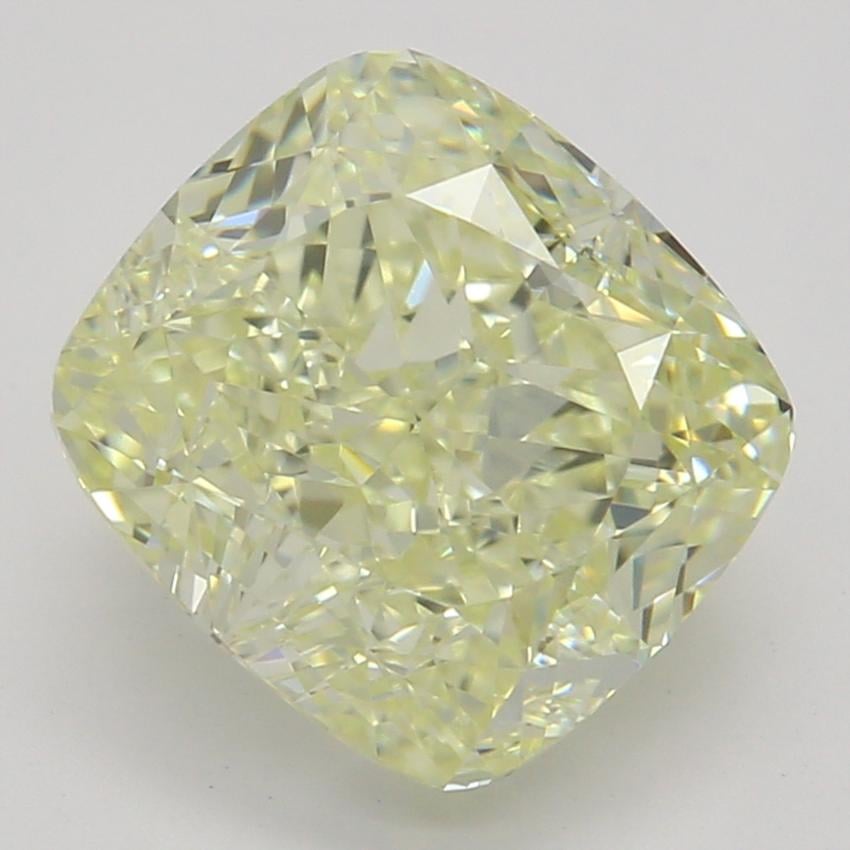 2.01 Ct. Fancy Light Yellow Cushion Diamond