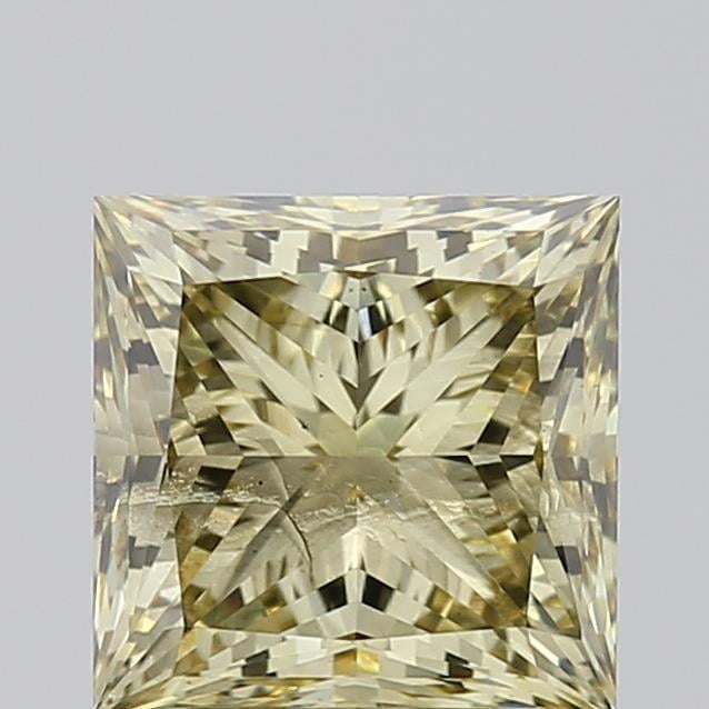2.05 Ct. Fancy Yellow Princess Lab Grown Diamond
