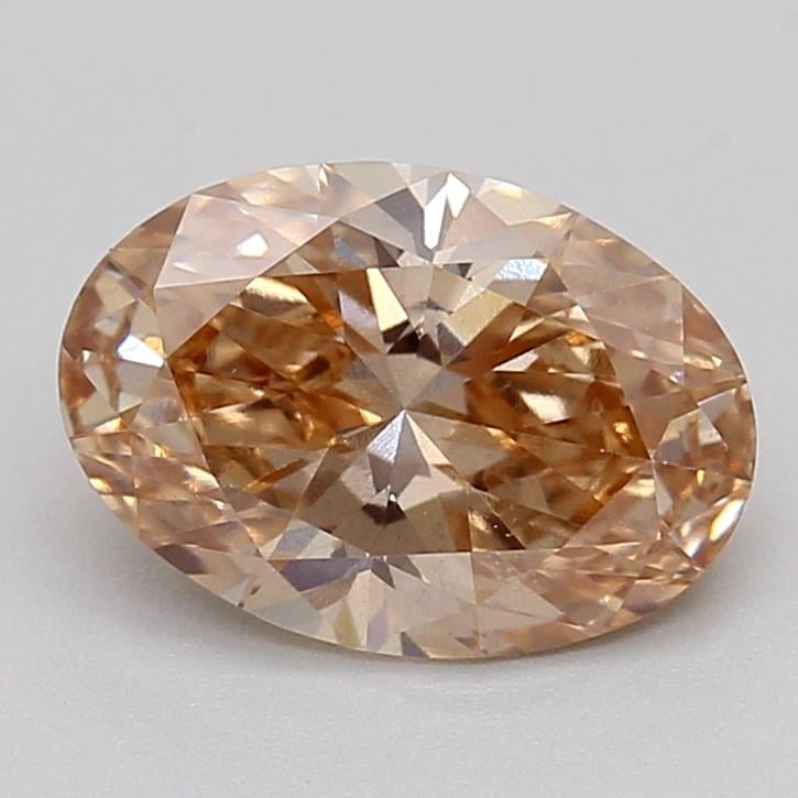 1.30 Ct. Fancy  Brown Oval Lab Grown Diamond