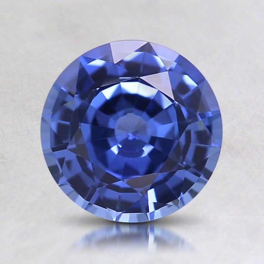 7mm Violet Round Sapphire