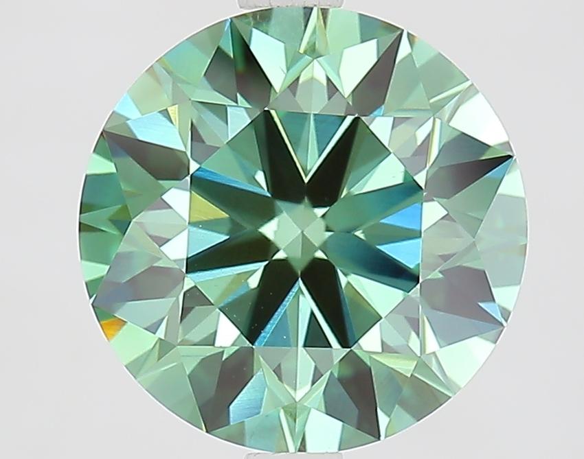 3.09 Ct. Fancy Vivid Pink Round Lab Grown Diamond