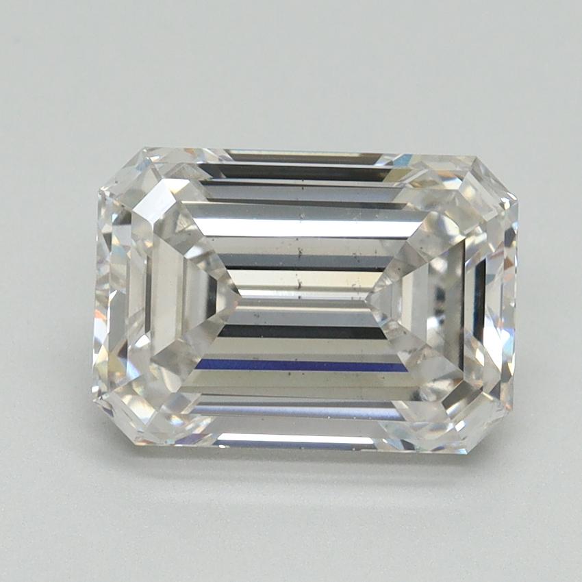 3.14 Ct. Fancy Vivid Pacific Green Emerald Lab Grown Diamond