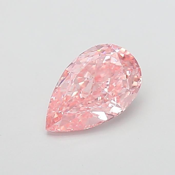 2.07 Ct. Fancy Vivid Pink Pear Lab Grown Diamond