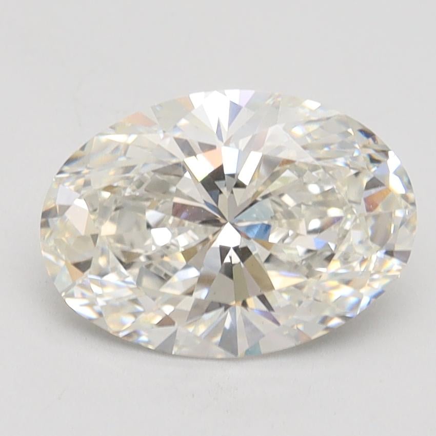 2.21 Ct. Fancy Vivid Pink Oval Lab Grown Diamond