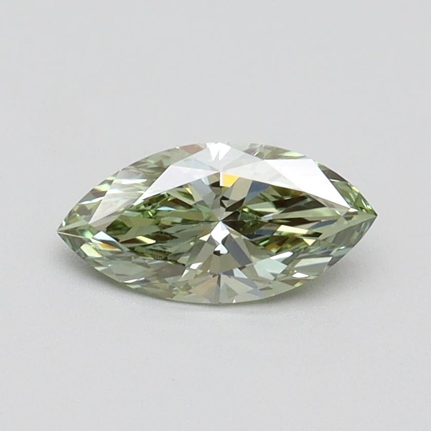 0.56 Ct. Fancy Intense Green Marquise Lab Grown Diamond