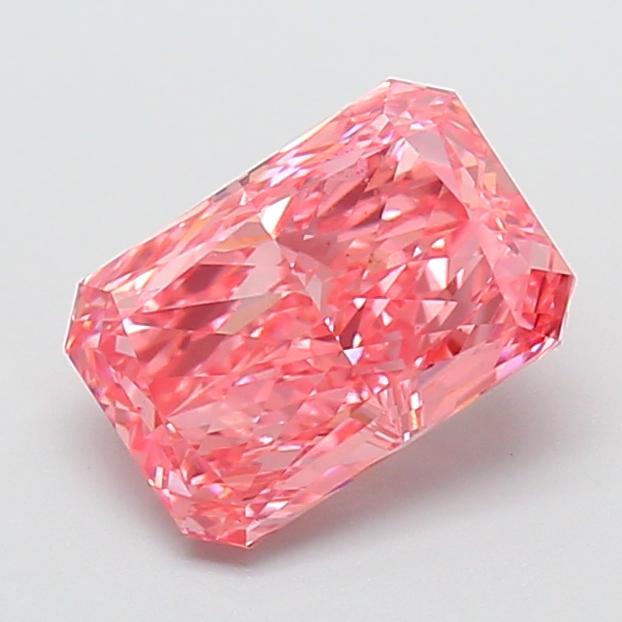 2.16 Ct. Fancy Pink Radiant Lab Grown Diamond