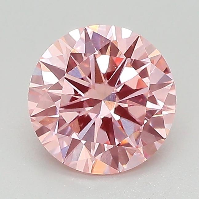 1.24 Ct. Fancy Pink Round Lab Grown Diamond